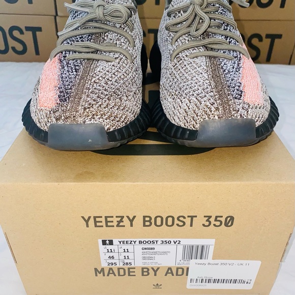 Yeezy 350 V2 Ash Stone (Mens size 12) - Picture 9 of 9